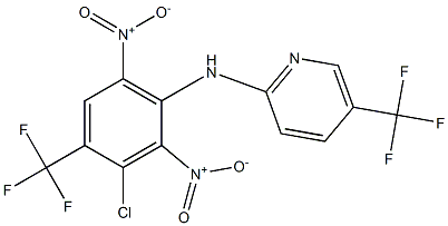  5-Trifluoromethyl-N-(3-chloro-4-trifluoromethyl-2,6-dinitrophenyl)pyridin-2-amine