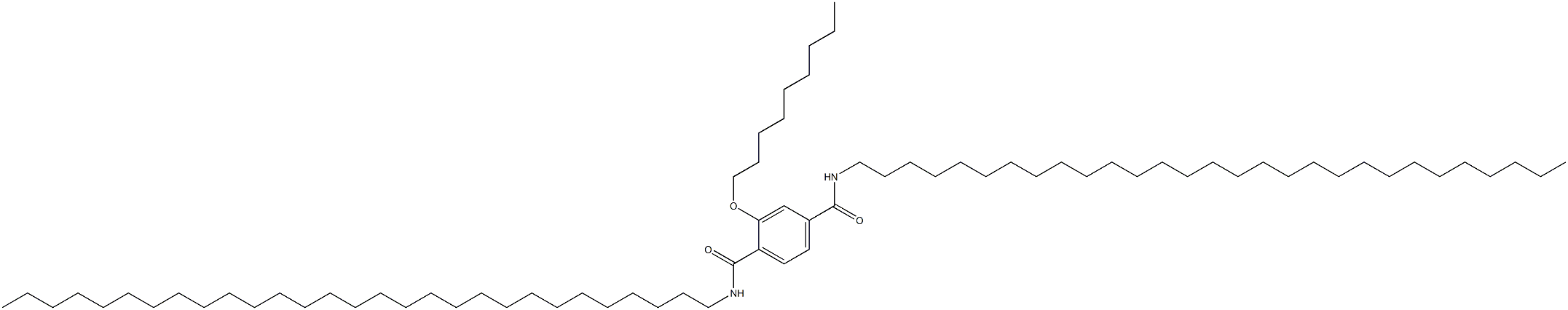 2-(Nonyloxy)-N,N'-dinonacosylterephthalamide,,结构式