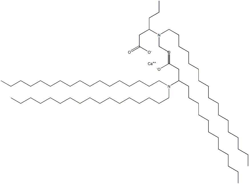  Bis[3-(diheptadecylamino)hexanoic acid]calcium salt