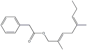 Phenylacetic acid 2,5-dimethyl-2,5-octadienyl ester
