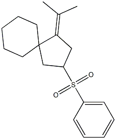 1-(1-Methylethylidene)-3-(phenylsulfonyl)spiro[4.5]decane