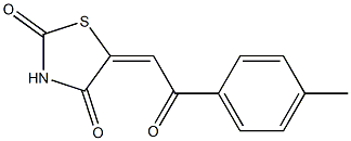 Dihydro-5-[(4-methylbenzoyl)methylene]thiazole-2,4-dione