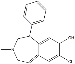 8-Chloro-2,3,4,5-tetrahydro-3-methyl-5-phenyl-7H-3-benzazepin-7-ol