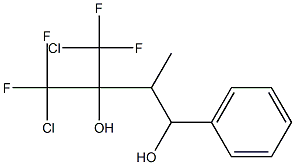  4-Chloro-3-(chlorodifluoromethyl)-4,4-difluoro-2-methyl-1-phenyl-1,3-butanediol