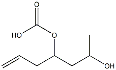 Carbonic acid allyl(3-hydroxybutyl) ester,,结构式