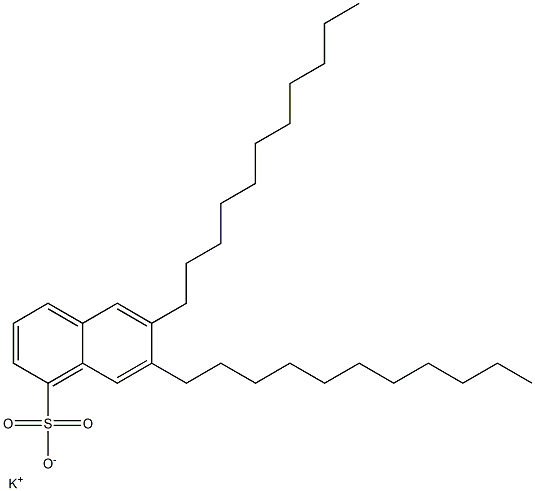 6,7-Diundecyl-1-naphthalenesulfonic acid potassium salt