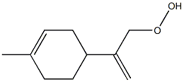 p-Mentha-1,8-dien-10-yl hydroperoxide 结构式