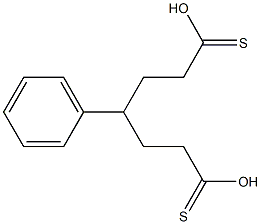 3,3'-ベンジリデンビス(チオプロピオン酸) 化学構造式