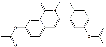 5,6-Dihydro-2,10-diacetoxy-8H-dibenzo[a,g]quinolizin-8-one