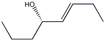 (4S,5E)-5-Octen-4-ol Structure