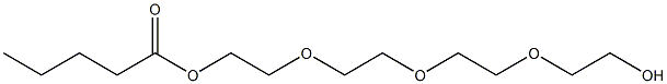 Valeric acid 2-[2-[2-(2-hydroxyethoxy)ethoxy]ethoxy]ethyl ester 结构式