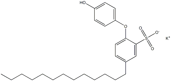  4'-Hydroxy-4-tridecyl[oxybisbenzene]-2-sulfonic acid potassium salt