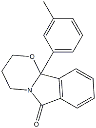 3,4-Dihydro-10b-(3-methylphenyl)-2H-[1,3]oxazino[2,3-a]isoindol-6(10bH)-one