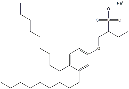  1-(3,4-Dinonylphenoxy)butane-2-sulfonic acid sodium salt