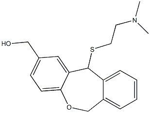  11-[[2-(Dimethylamino)ethyl]thio]-6,11-dihydrodibenz[b,e]oxepin-2-methanol