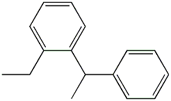 1-(Ethylphenyl)-1-phenylethane Structure