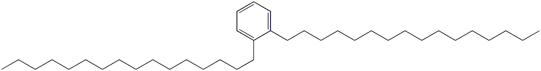 1,2-ジヘキサデシルベンゼン 化学構造式