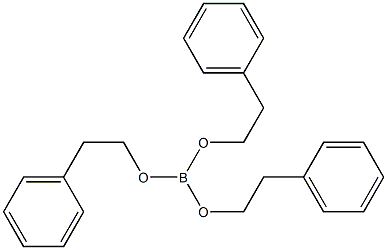 Boric acid triphenethyl ester 结构式