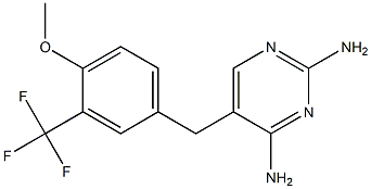  5-[3-(Trifluoromethyl)-4-methoxybenzyl]-2,4-pyrimidinediamine