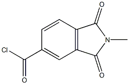 1,3-Dihydro-2-methyl-1,3-dioxo-2H-isoindole-5-carboxylic acid chloride Structure