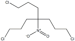 4-Nitro-4-[3-chloropropyl]-1,7-dichloroheptane Structure