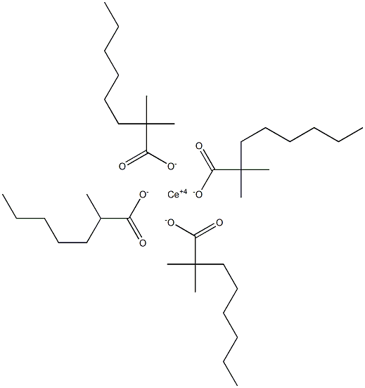 Cerium(IV)tris(2,2-dimethyloctanoate)=2-ethyl-2-methylheptanoate