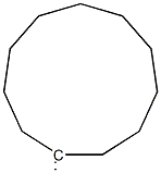 Cycloundecane-1,1-diylradical Structure