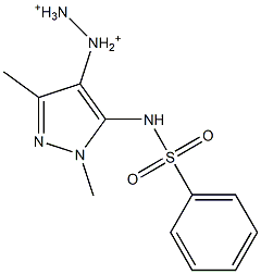  N-(1,3-Dimethyl-4-diazonio-1H-pyrazol-5-yl)benzenesulfonamide