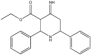2,6-Diphenyl-4-iminopiperidine-3-carboxylic acid ethyl ester|