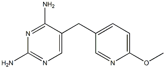 5-[(6-Methoxy-3-pyridinyl)methyl]pyrimidine-2,4-diamine|