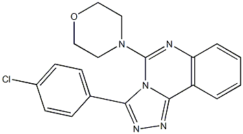 3-(4-Chlorophenyl)-5-morpholino-1,2,4-triazolo[4,3-c]quinazoline