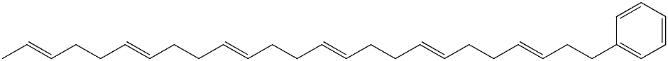 25-Phenyl-2,6,10,14,18,22-pentacosahexaene Structure