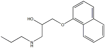1-(Propylamino)-3-(1-naphtyloxy)-2-propanol|