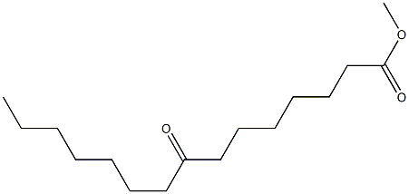 8-Oxopentadecanoic acid methyl ester,,结构式