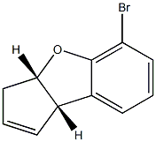 (3aS,8bS)-5-Bromo-3a,8b-dihydro-3H-cyclopenta[b]benzofuran