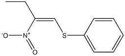 (Z)-2-Nitro-1-phenylthio-1-butene|