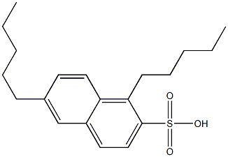 1,6-Dipentyl-2-naphthalenesulfonic acid