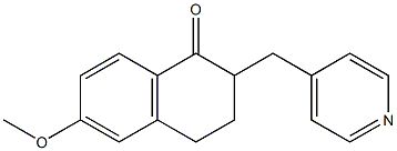 2-(4-Pyridylmethyl)-6-methoxytetralin-1-one