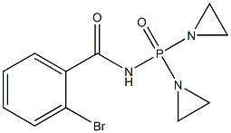 N-[Bis(1-aziridinyl)phosphinyl]-o-bromobenzamide Structure