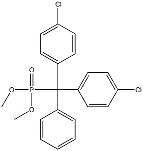 4,4'-Dichlorotritylphosphonic acid dimethyl ester,,结构式