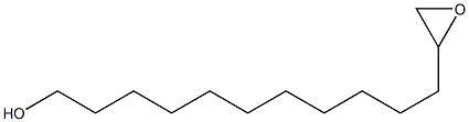 12,13-Epoxytridecan-1-ol Structure