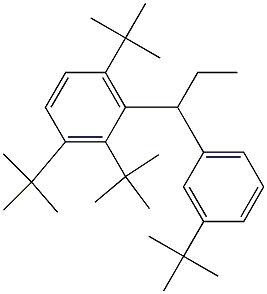 1-(2,3,6-Tri-tert-butylphenyl)-1-(3-tert-butylphenyl)propane