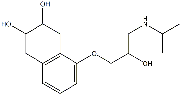 1-(2,3-Dihydroxytetralin-5-yloxy)-3-isopropylamino-2-propanol