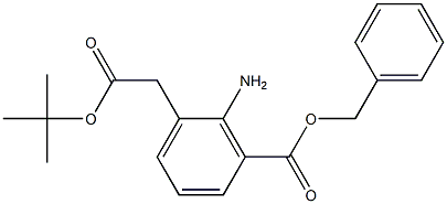 2-Amino-3-benzyloxycarbonylbenzeneacetic acid tert-butyl ester