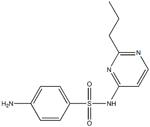 4-Amino-N-(2-propyl-4-pyrimidinyl)benzenesulfonamide