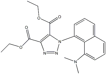 1-[8-(Dimethylamino)-1-naphtyl]-1H-1,2,3-triazole-4,5-dicarboxylic acid diethyl ester|