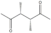 (3R,4R)-3,4-Dimethylhexane-2,5-dione Struktur