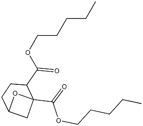 7-Oxabicyclo[3.1.1]heptane-1,2-dicarboxylic acid dipentyl ester,,结构式