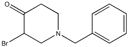 3-Bromo-1-benzylpiperidin-4-one Structure