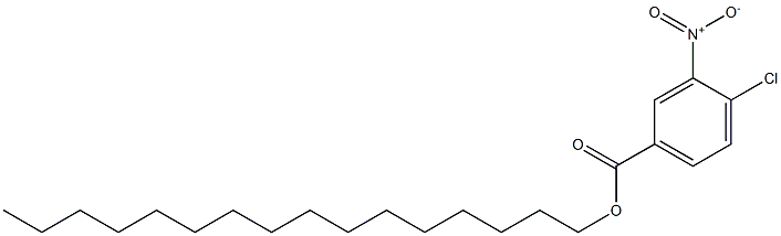  4-Chloro-3-nitrobenzoic acid hexadecyl ester